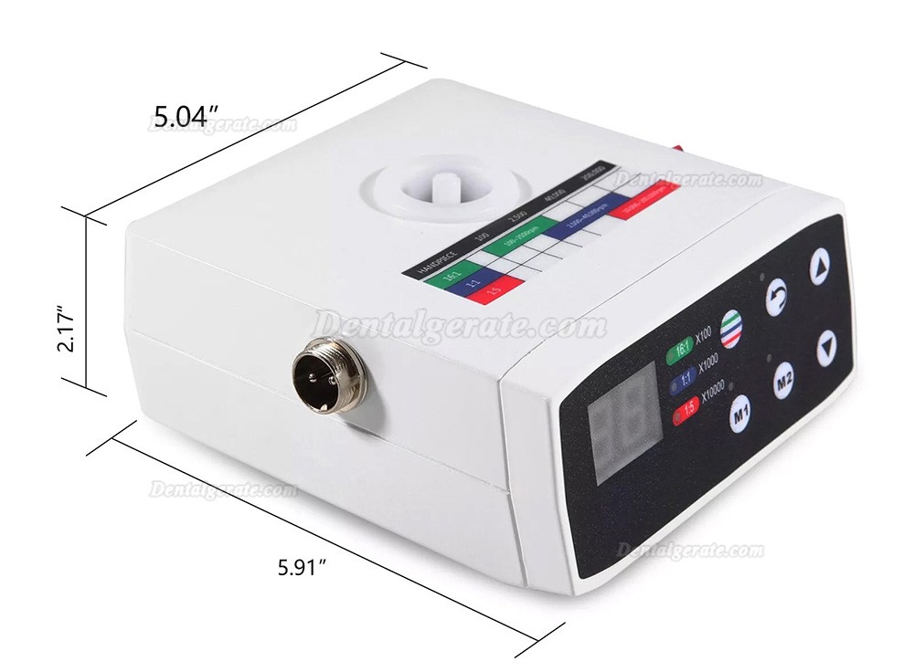 Dental B&uuml;rstenloser Elektrischer Mikromotor mit LED und Wassertank